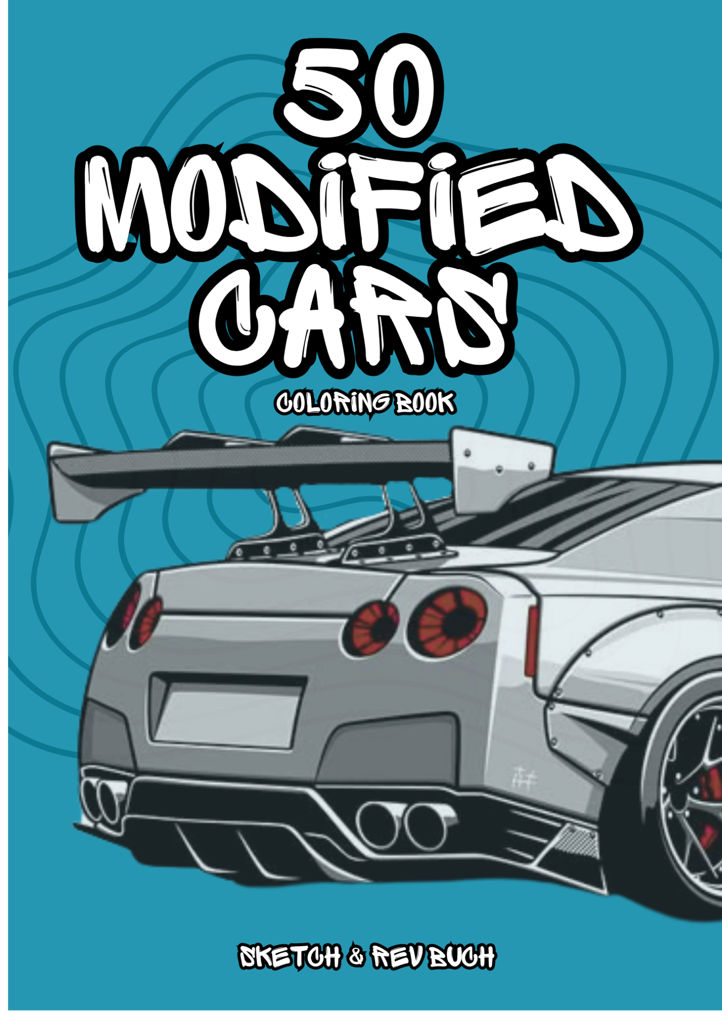 Sketch&Rev Coloring Book